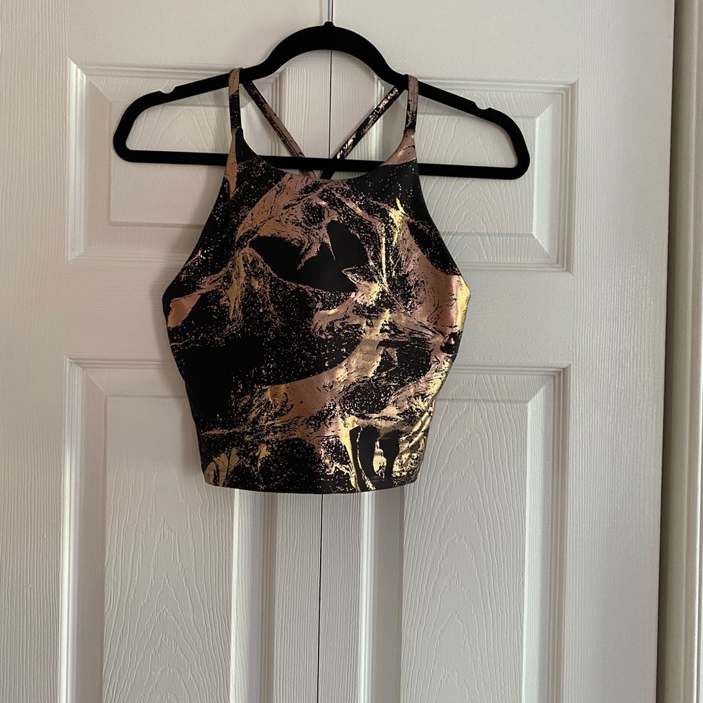 Sports bra crop top